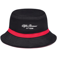 Alfa Romeo Racing F1 Team Bucket Hat- Black