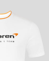 McLaren F1 Men's Core Essentials T-Shirt - White