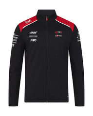 Haas Racing F1 2026 Team Softshell Jacket - Black