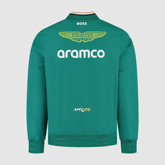Aston Martin F1 2025 Team Bomber Jacket - Green