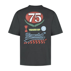Formula 1 Tech Legacy Graphic T-Shirt - White/Black