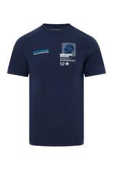 Williams Racing F1 "History Made" Helmet T-Shirt - Blue/White