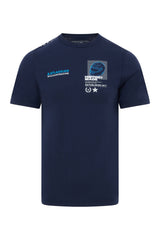 Williams Racing F1 "History Made" Helmet T-Shirt - Blue/White