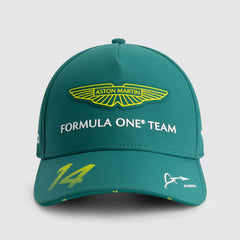 Aston Martin F1 2025 Kids Fernando Alonso Team Hat- Youth Green