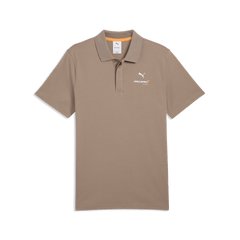 McLaren F1 Core Essential Small Logo Polo - Puma Black/Papaya/Seafoam/Mouse Gray