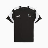 BMW M Motorsports Puma Men's MT7+ T-Shirt- Black/Blue
