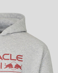 Red Bull Racing F1 Large Front Logo Hoodie - Night Sky/Blue/Grey Marl
