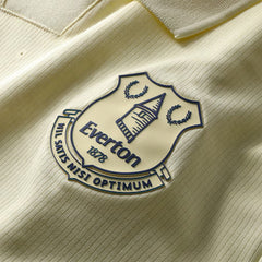 Everton Football Men's Away T-Shirt - Pastel Yellow