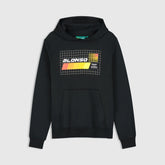 Aston Martin F1 Limited Edition Fernando Alonso Spain GP Graphic Hoodie - True Black