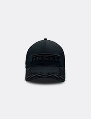 Pirelli Podium Limited Edition "Lights Out" Stealth Hat - Black