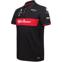 Alfa Romeo Racing F1 Kids Team Polo Shirt- Black