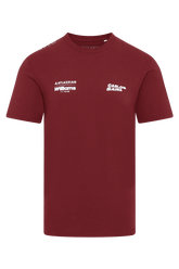 Atlassian Williams Racing F1 X Reflo Kids Carlos Sainz T-Shirt - Youth Burgundy