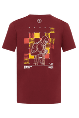 Atlassian Williams Racing F1 X Reflo Carlos Sainz T-Shirt - Burgundy