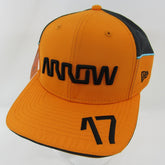 McLaren Indy Car Team New Era 9Fifty Driver Kyle Larson Hat - Orange