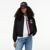 Cadillac F1 Racing Women's Logo Coach Jacket - Black