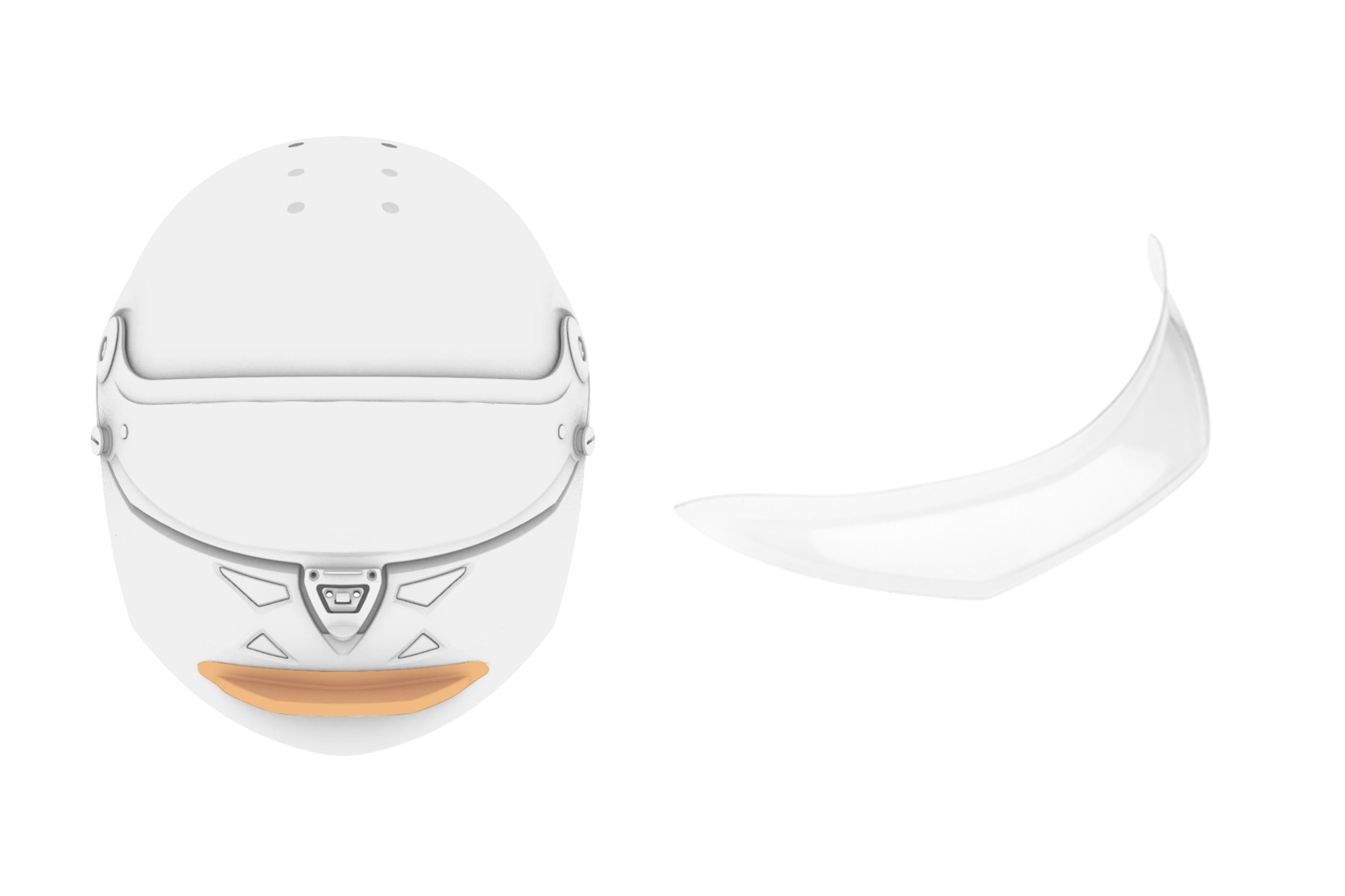 bmw schuberth helmet parts Schuberth Helmet Chin Spoiler
