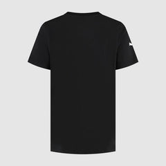 Scuderia Ferrari F1 Kids Large Shield T-Shirt - Youth Dark Cherry/Puma Black