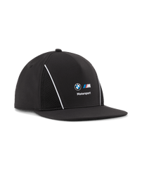 BMW "M" Motorsports Puma Flat Brim Hat - Black/White
