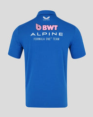 Alpine Racing F1 2026 Men's Team Polo Shirt - Lapis Blue