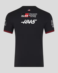 Haas Racing F1 2026 Men's Team Set Up T-Shirt - Black