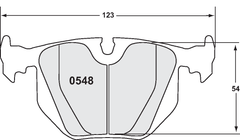 PFC Carbon Metallic Brake Pad 0548.xx.16.44