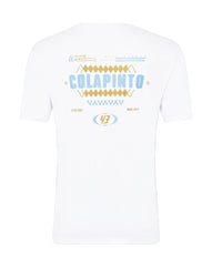 Alpine Racing F1 Franco Colapinto Relaxed Fit T-Shirt- White/Blue Ice