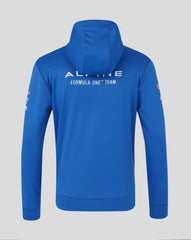 Alpine Racing F1 2026 Team Full Zip Hoodie - Lapis Blue