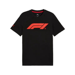Formula 1 Tech Collection F1 Men's Essential Logo T-Shirt - Black/White/Red/Pink