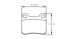 Pagid Race Pad Set 1151 H42 Historic Pads