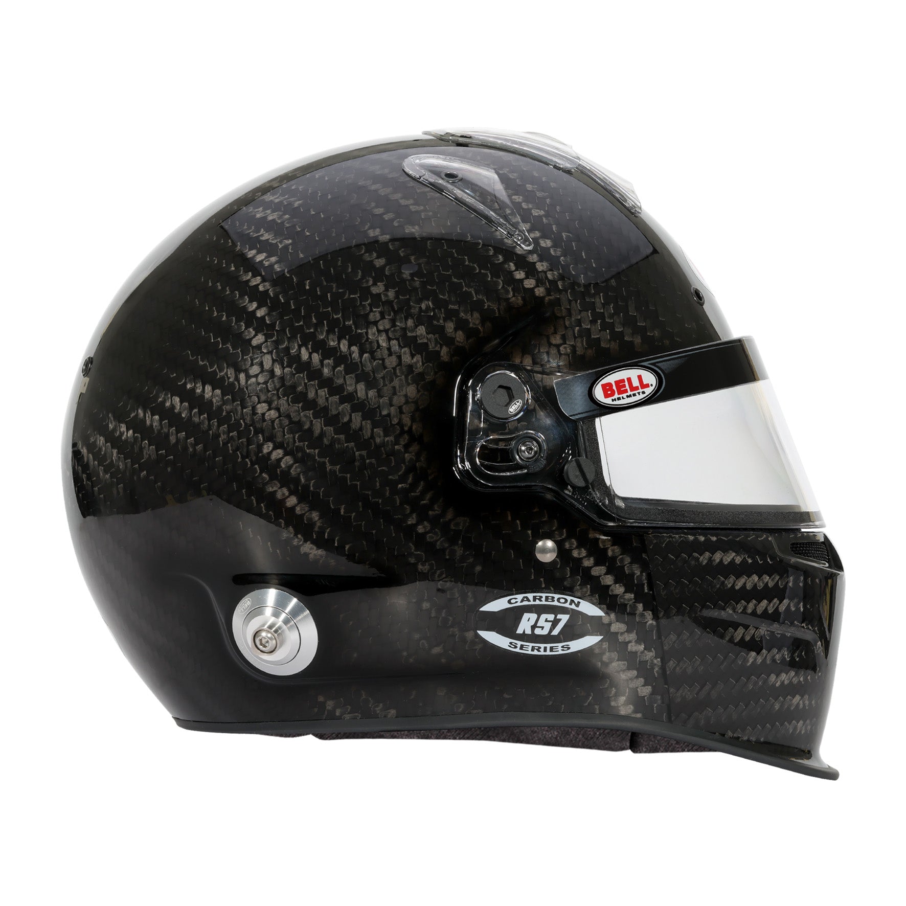 Bell RS7 Helmets (SA2025) (Helmet Finish Style: Carbon, Helmet Type: Duckbill, Helmet Size: 7-1/8