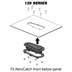 AeroCatch 125-4000 Below Panel Xtreme