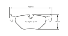 Pagid Race Pad Set 1285 RSL1 BMW