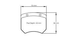 Pagid Race Pad Set 1363 44 AP