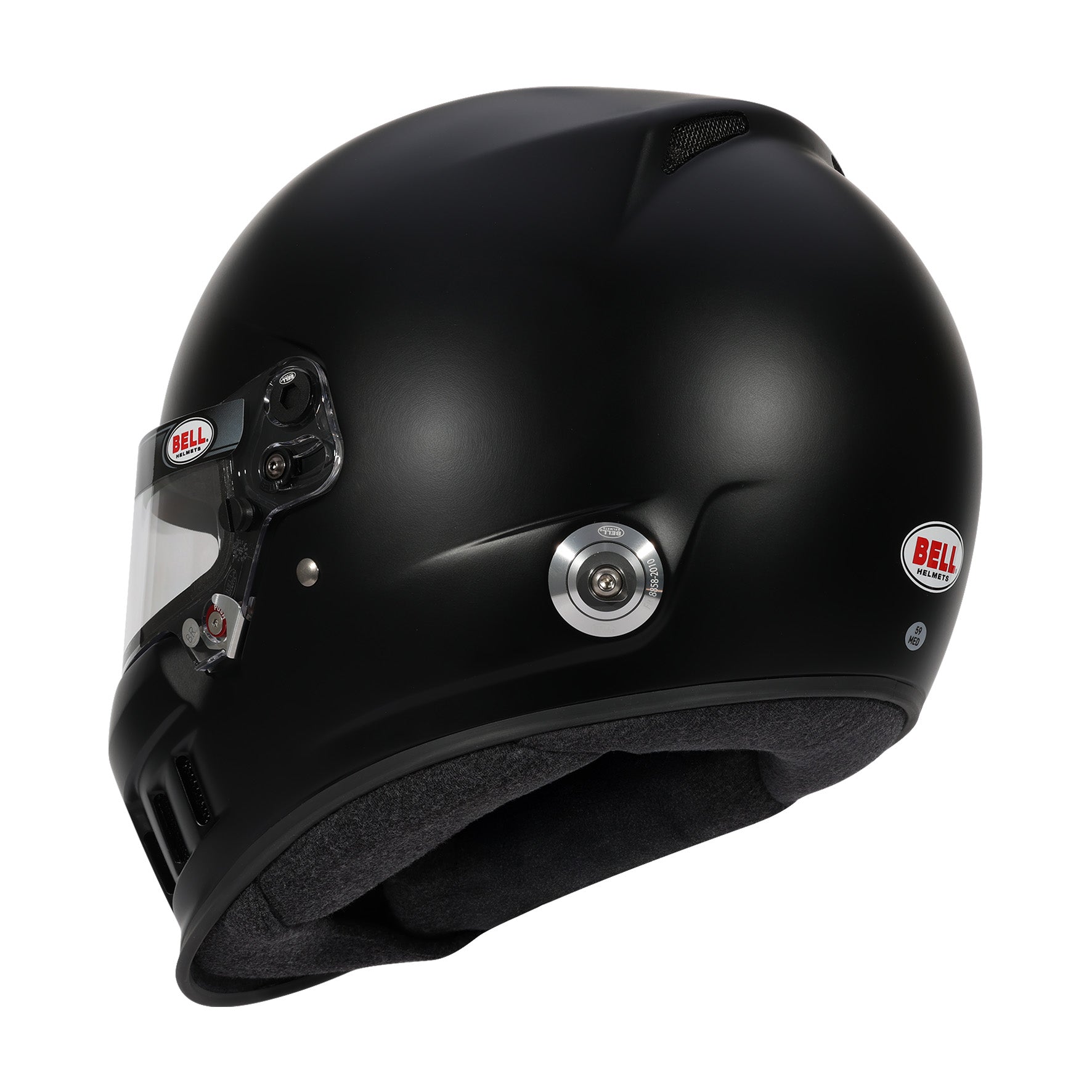 Bell XD7 PRO Dirt Track & Open Wheel Racing Helmet - Snell SA2025, Snell SA2025 | Matte Black Bell XD7 PRO Dirt Track & Open Wheel Racing Helmet - Snell SA2025, Snell SA2025 | Matte Black