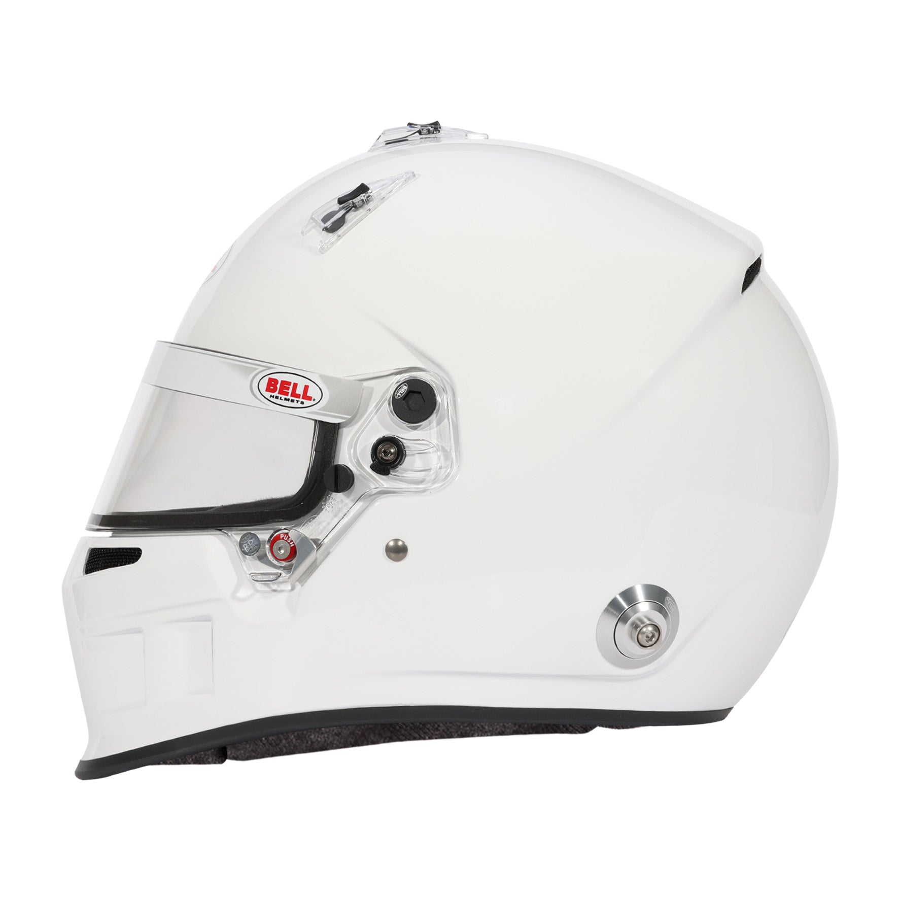bell blast bike helmet Bell XR7 PRO Racing Helmet - Snell SA2025, Snell SA2025 | White