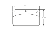 Pagid Race Pad Set 1796 Rs29 Wilwood Dynalite Centre Pin