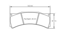 Pagid Race Pad Set 1813 19-5 AP