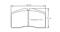 Pagid Race Pad Set 1842 14 Porsche