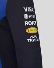 Red Bull Racing F1 2026 Team Full Zip Hooded Sweatshirt- Blue/Navy