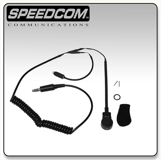 Speedcom IMSA Helmet Wiring  w/ Coil Cord & M101 Mic