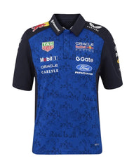 Red Bull Racing F1 Kid's 2026 Team Polo- Youth Blue/Navy