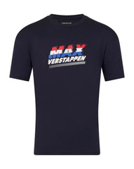 Red Bull Racing F1 Max Verstappen Front Graphic T-Shirt - Navy
