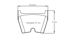 Pagid Race Pad Set 2931 29 Audi Set Of 8 Pcs
