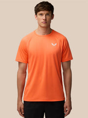 Castore Men's Mainline Adapt SS T-Shirt - Orange