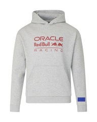 Red Bull Racing F1 Large Front Logo Hoodie - Night Sky/Blue/Grey Marl