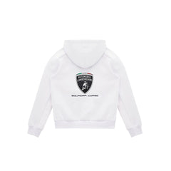 Automobili Lamborghini SC63 Hypercar Kids Full Zip Hoodie - Youth White
