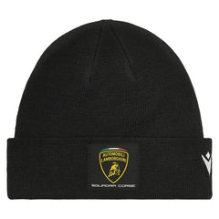 Automobili Lamborghini Squadra Corse Cuff Beanie - Black