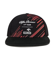 Alfa Romeo Racing F1 Black Team Hat - Baseball/Flatbrim