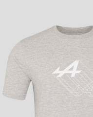 Alpine Racing F1 'A' Graphic T-Shirt - Grey