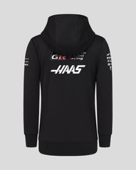Haas Racing F1 2026 Kids Team Pullover Hoodie - Youth Black